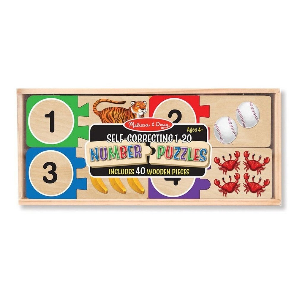 Melissa & Doug Self Correcting Numbers Puzzle