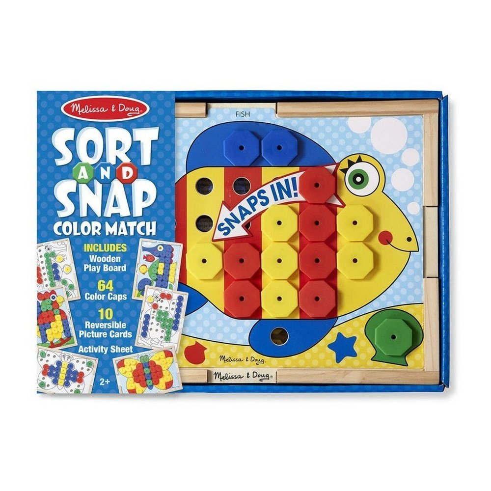 Melissa & Doug Sort and Snap Color Match