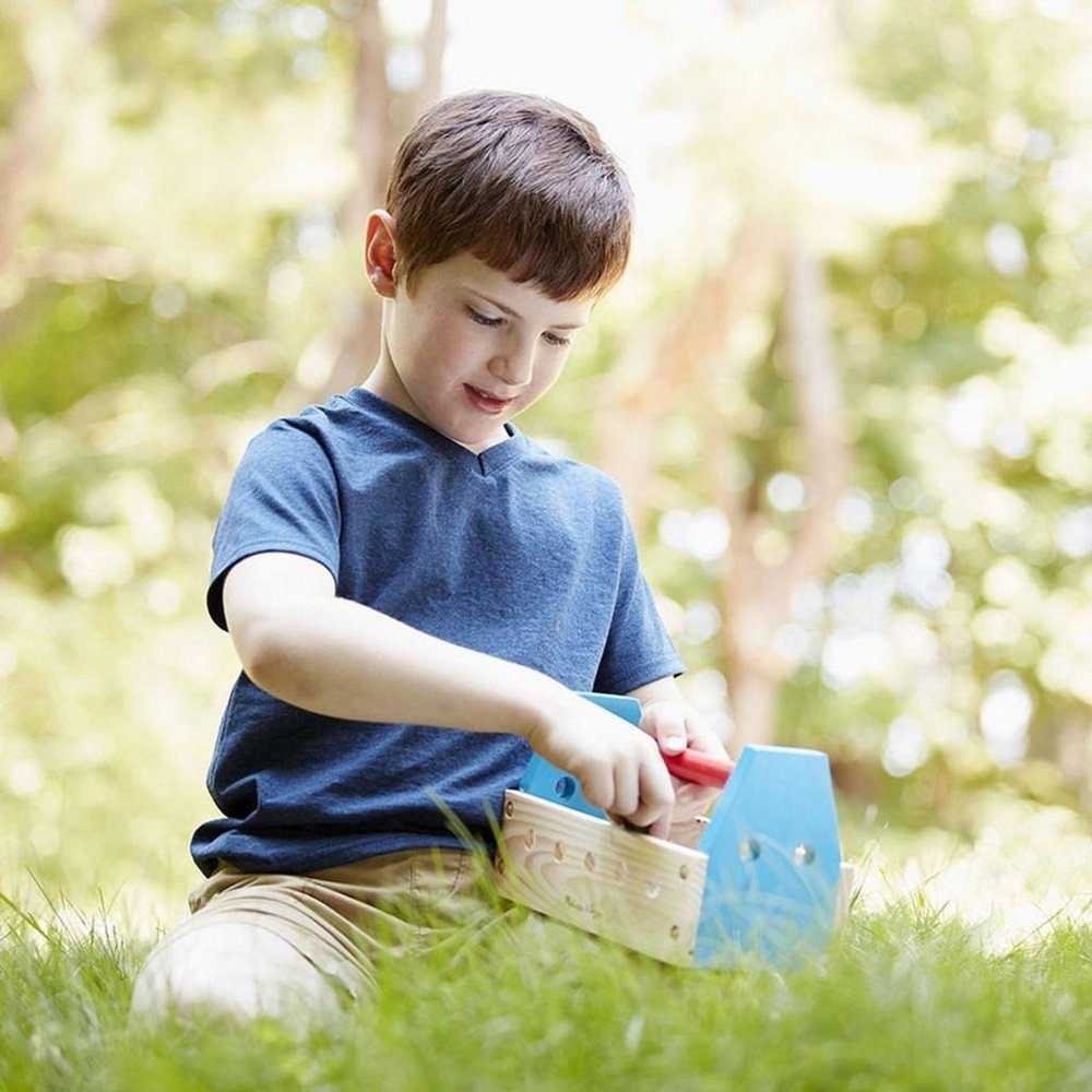 Melissa & Doug Take Along Wooden Play Tool Kit