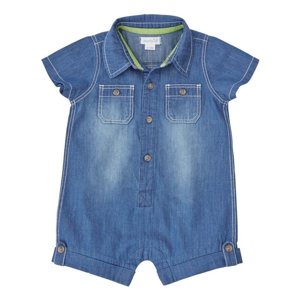 MUD PIE Chambray One Piece