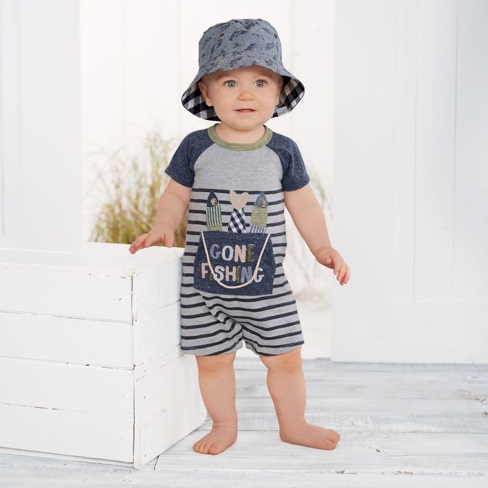Mud PieMUD PIE Fishing Bucket ShortallBabysupermarket