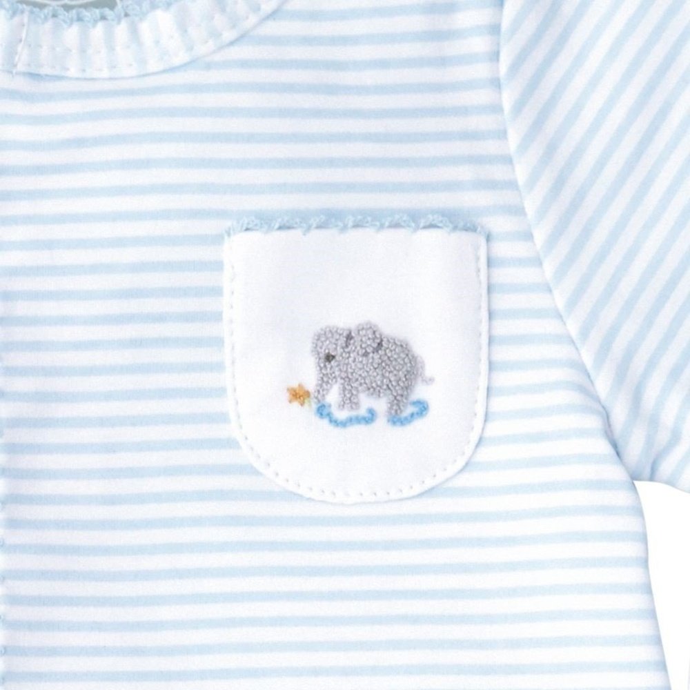 MUD PIE French Knot Elephant Sleeper