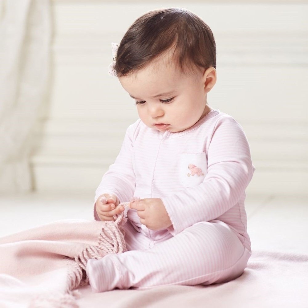 MUD PIE French Knot Lamb Sleeper