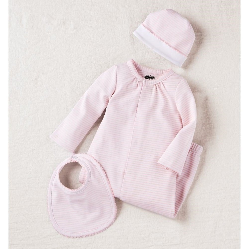 MUD PIE Pink Layette Gift Set