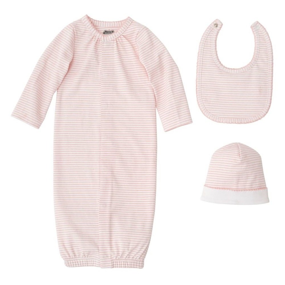 MUD PIE Pink Layette Gift Set