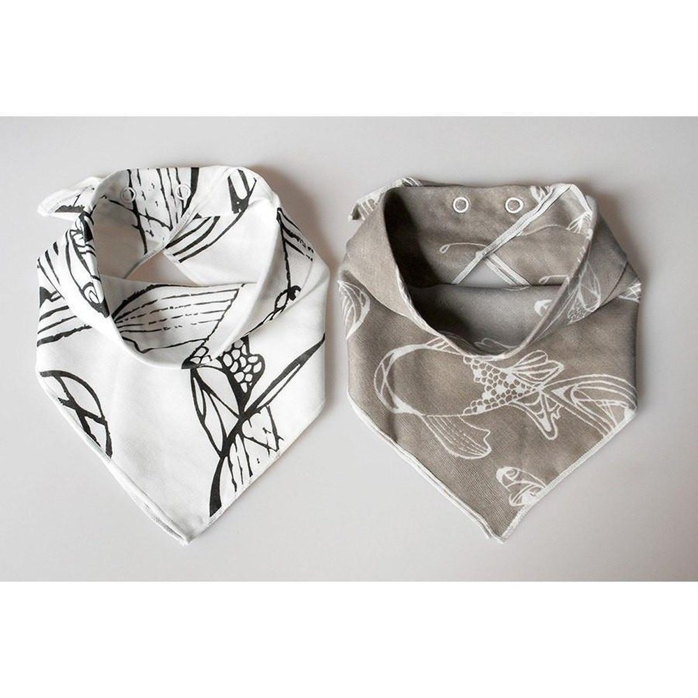 Nest Designs Two Pack Banana Baby Bibs