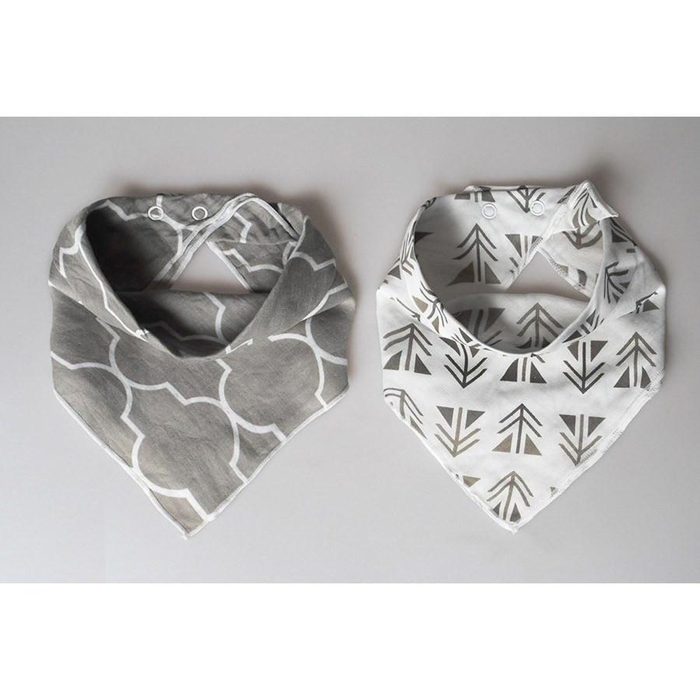 Nest Designs Two Pack Banana Baby Bibs