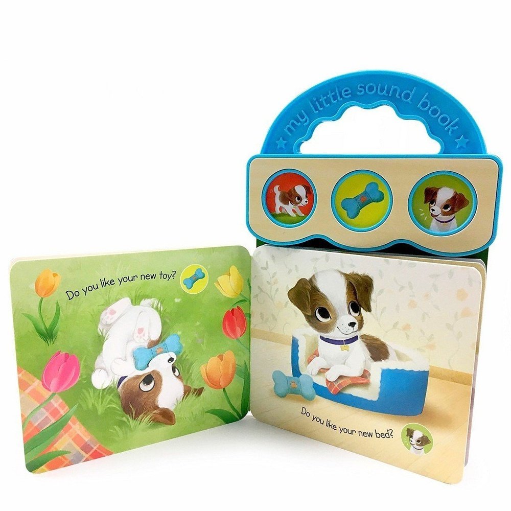 New Little Puppy Children's 3 Button Sound Book