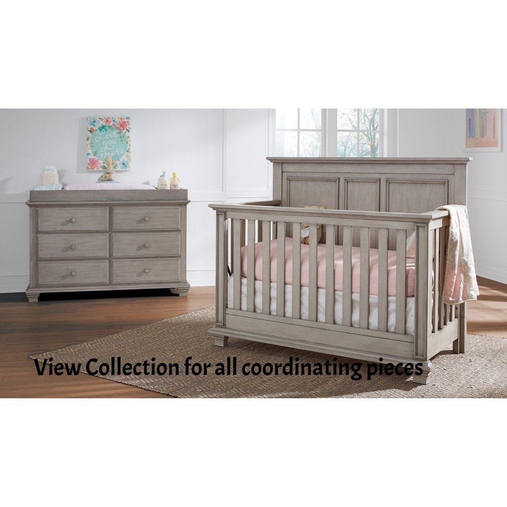 M DesignOxford Baby by M Design Kenilworth 6 Drawer Dresser Stone WashBabysupermarket