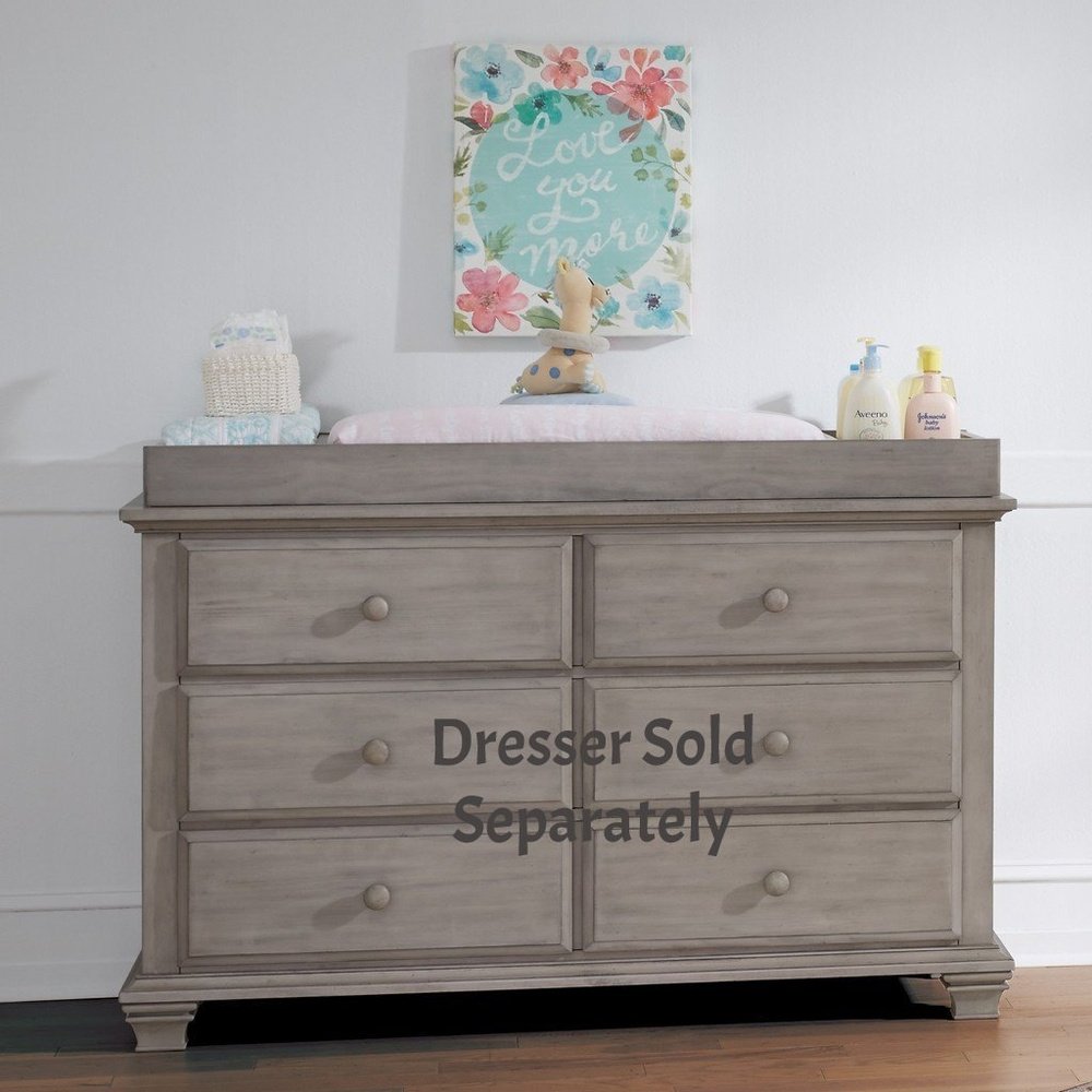 M DesignOxford Baby Stone Wash Changing Topper TrayBabysupermarket