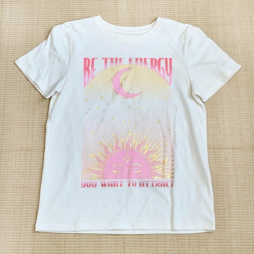 Paper Flower Girls Be the Energy Tee Shirt
