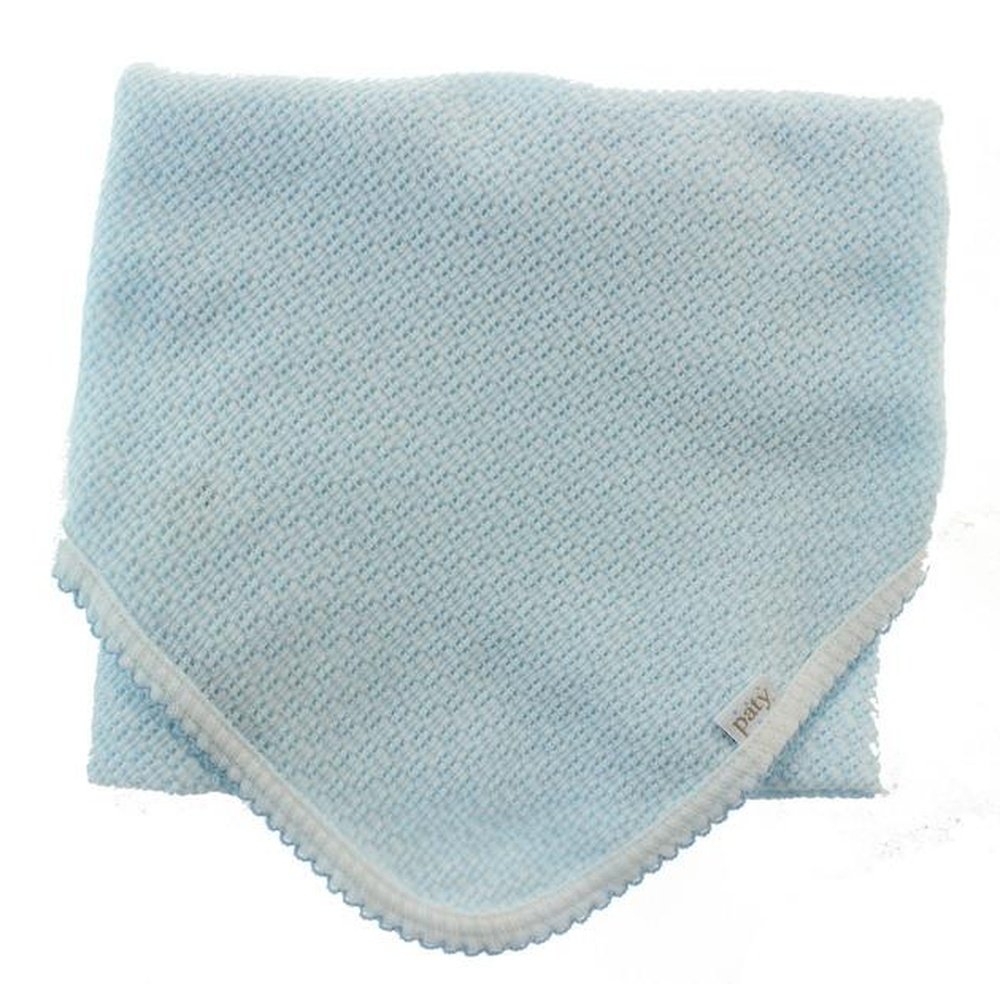 Paty, Inc Pointelle Blanket Blue