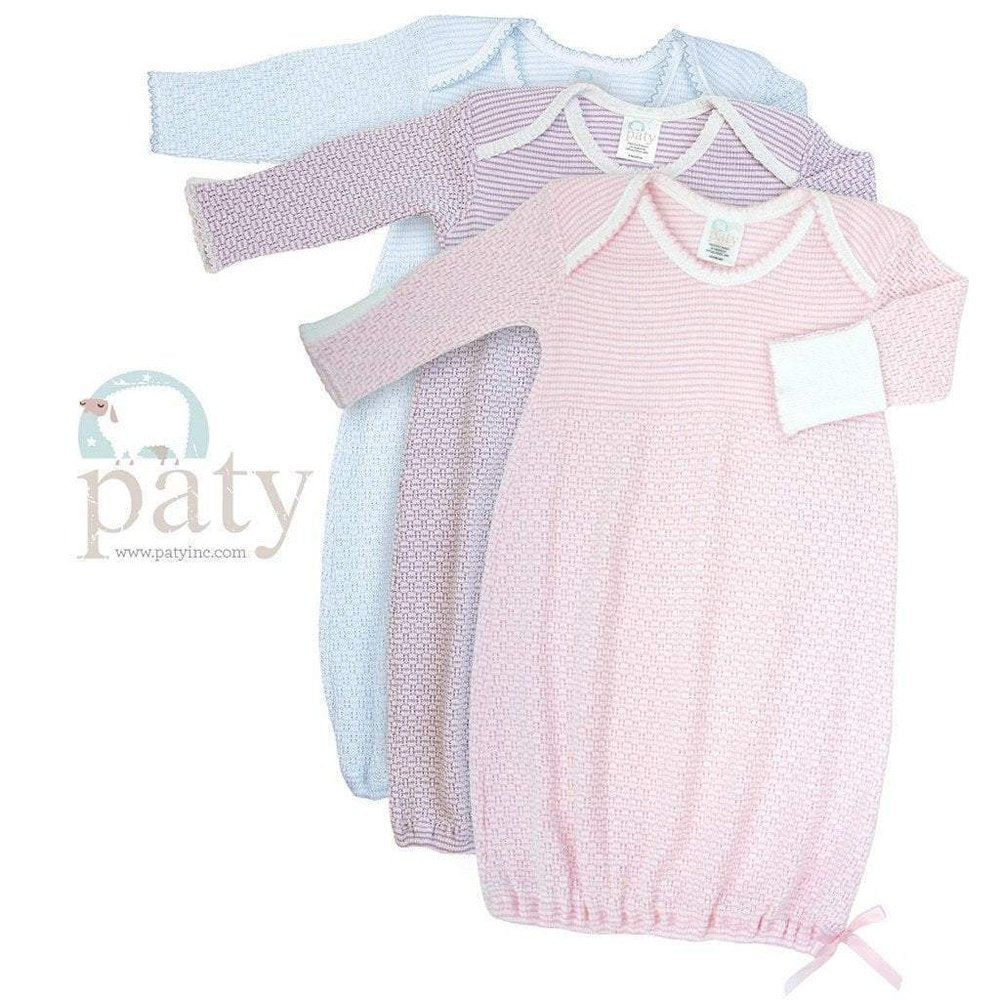 Paty Long Sleeve Solid Lap Shoulder Sack