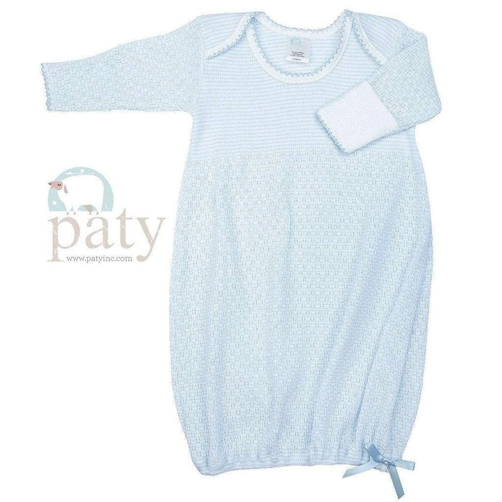 Paty Long Sleeve Solid Lap Shoulder Sack