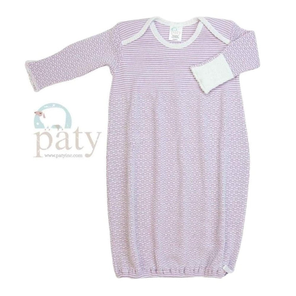 Paty Long Sleeve Solid Lap Shoulder Sack