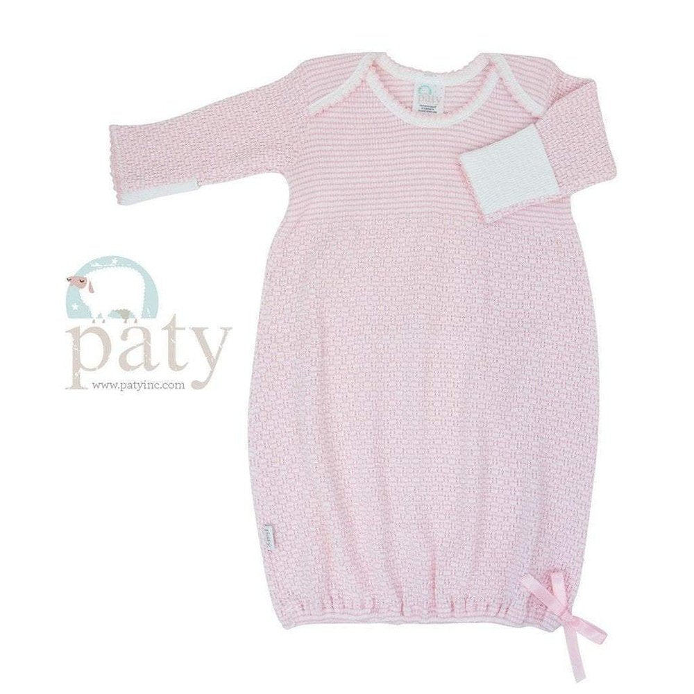 Paty Long Sleeve Solid Lap Shoulder Sack