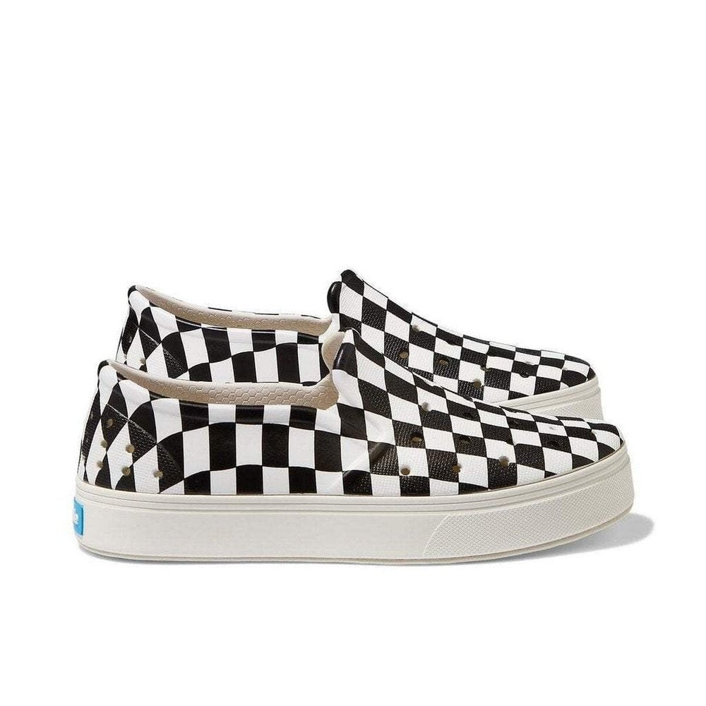 People Footwear The Slater Kids Checker: Picket White Graphic