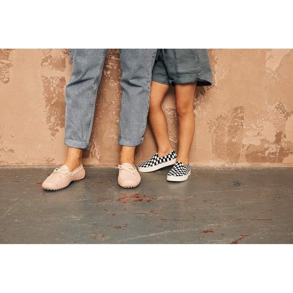People Footwear The Slater Kids Checker: Picket White Graphic