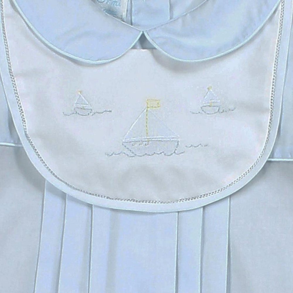 Petit AmiPetit Ami Infant Boys Romper with Bib and HatBabysupermarket