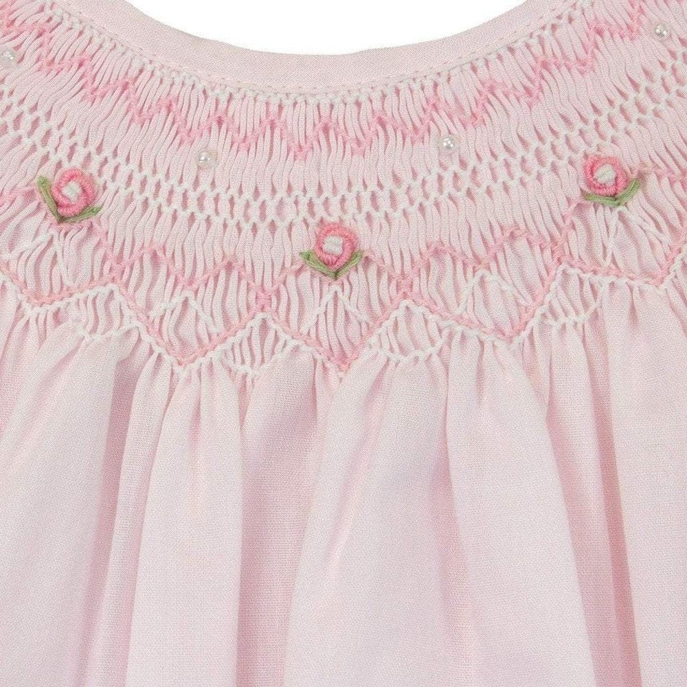 Petit AmiPetit Ami Infant Girls Daygown w/ Heart SmockingBabysupermarket