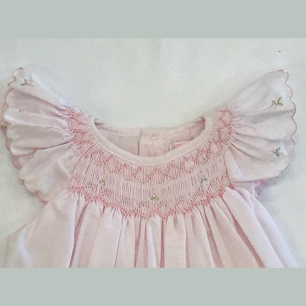 Petit Ami Infant Girls Smocked Daygown