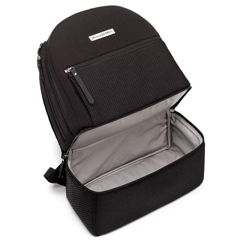 Petunia Pickle Bottom Axis Backpack Diaper Bag Black Neoprene
