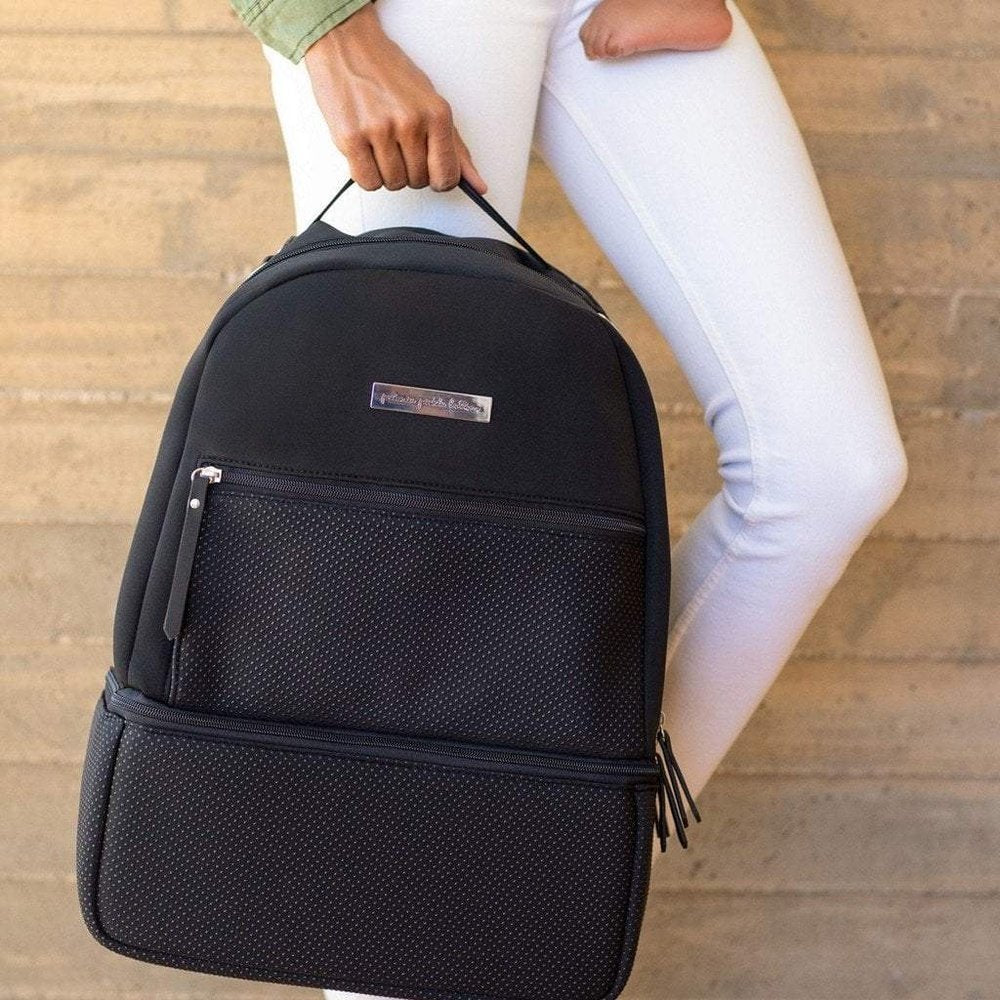Petunia Pickle BottomPetunia Pickle Bottom Axis Backpack Diaper Bag Black NeopreneBabysupermarket