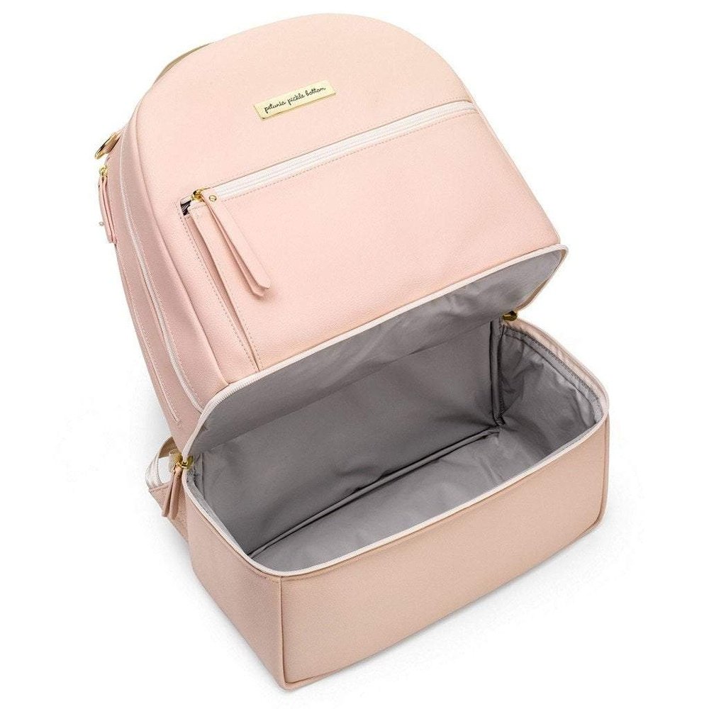 Petunia Pickle Bottom Axis Backpack Diaper Bag - Blush Leatherette