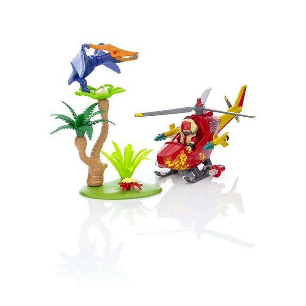 Playmobil Adventure Copter w/Pterdoactyl