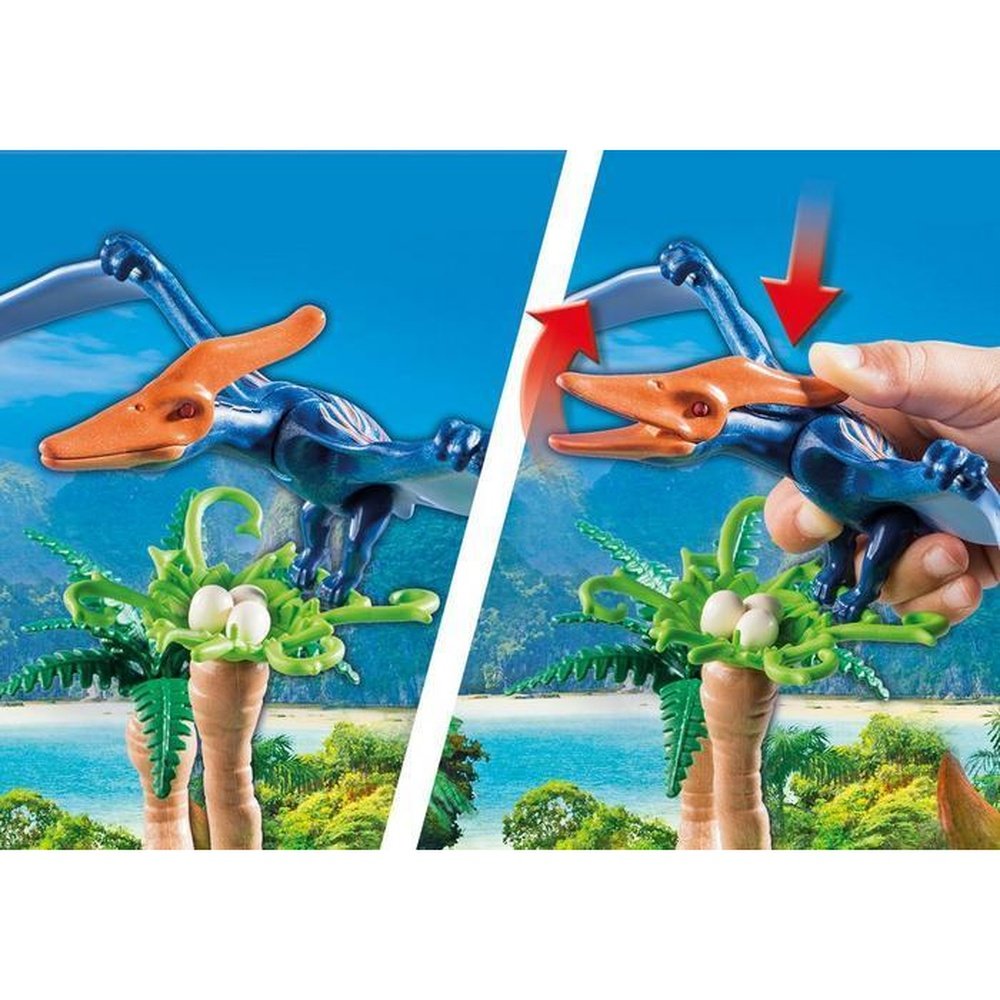 Playmobil Adventure Copter w/Pterdoactyl