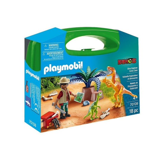 Playmobil Dino Explorer Carry Case 70108