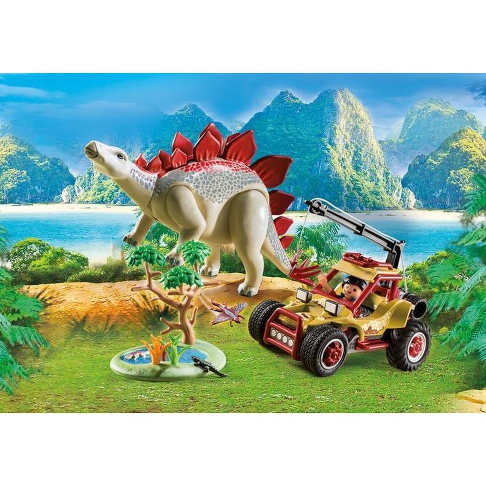 Playmobil Explorer Vehicle Stegosaurus