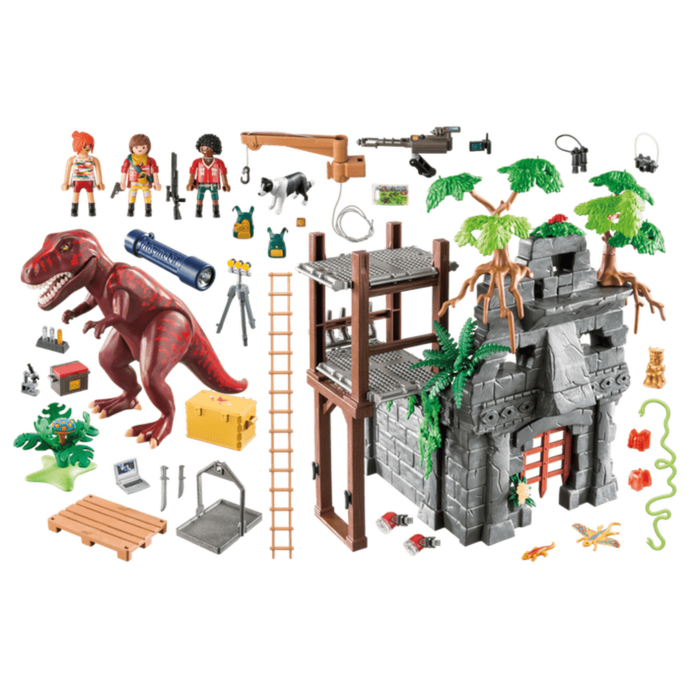 Playmobil Hidden Temple w/T-Rex