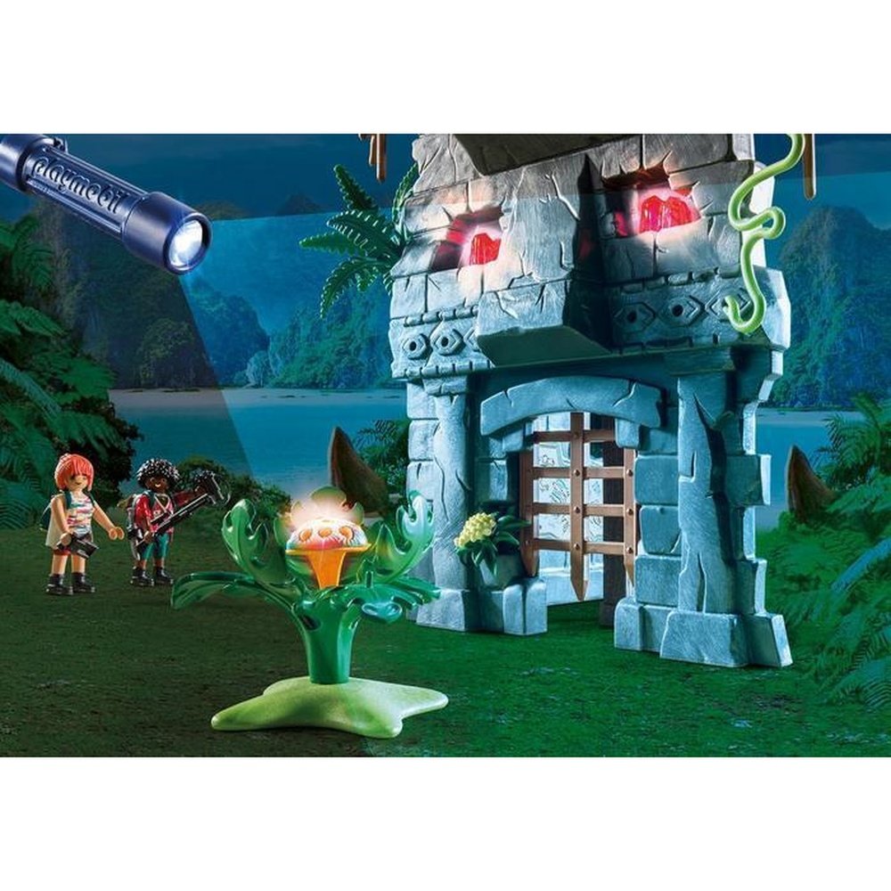 Playmobil Hidden Temple w/T-Rex
