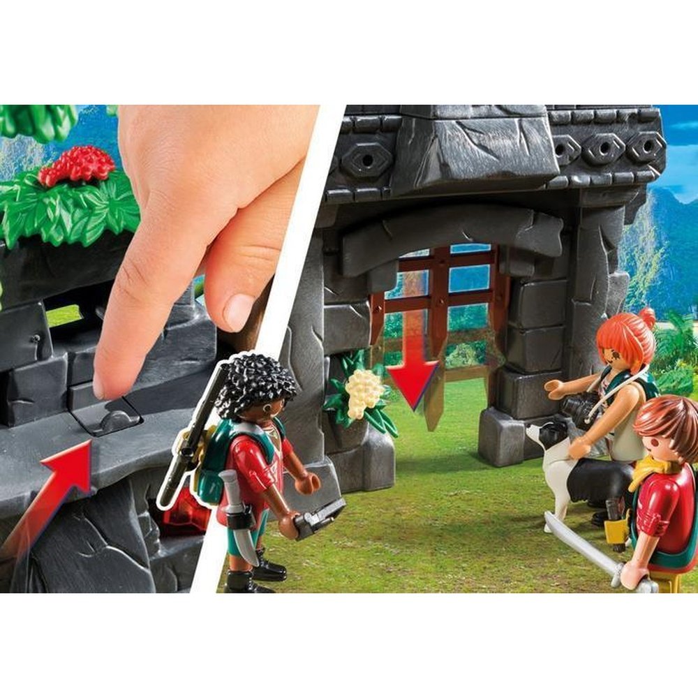 Playmobil Hidden Temple w/T-Rex