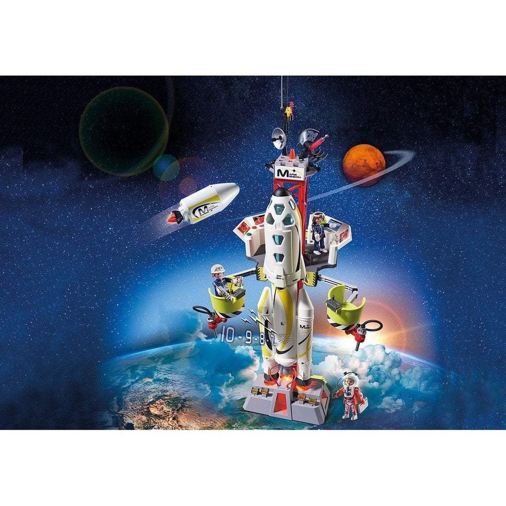 Playmobil Mission Rocket with Launch Site 9488