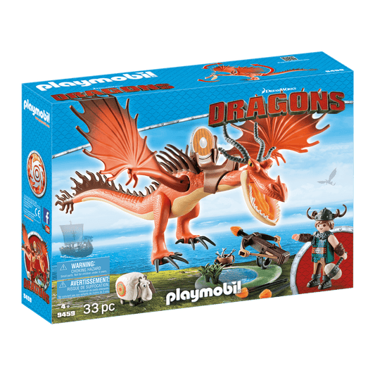 Playmobil Snotlout & Hookfang
