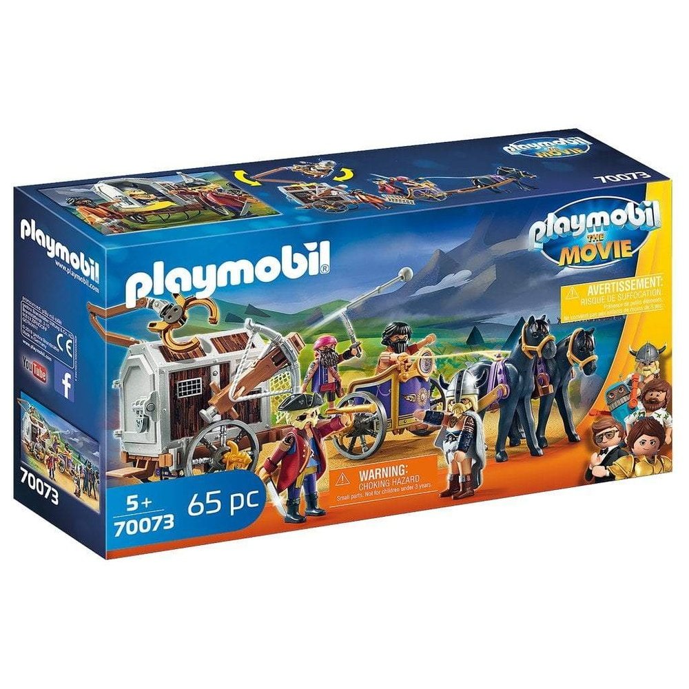 Playmobil The Movie Charlie with Prison Wagon 70073