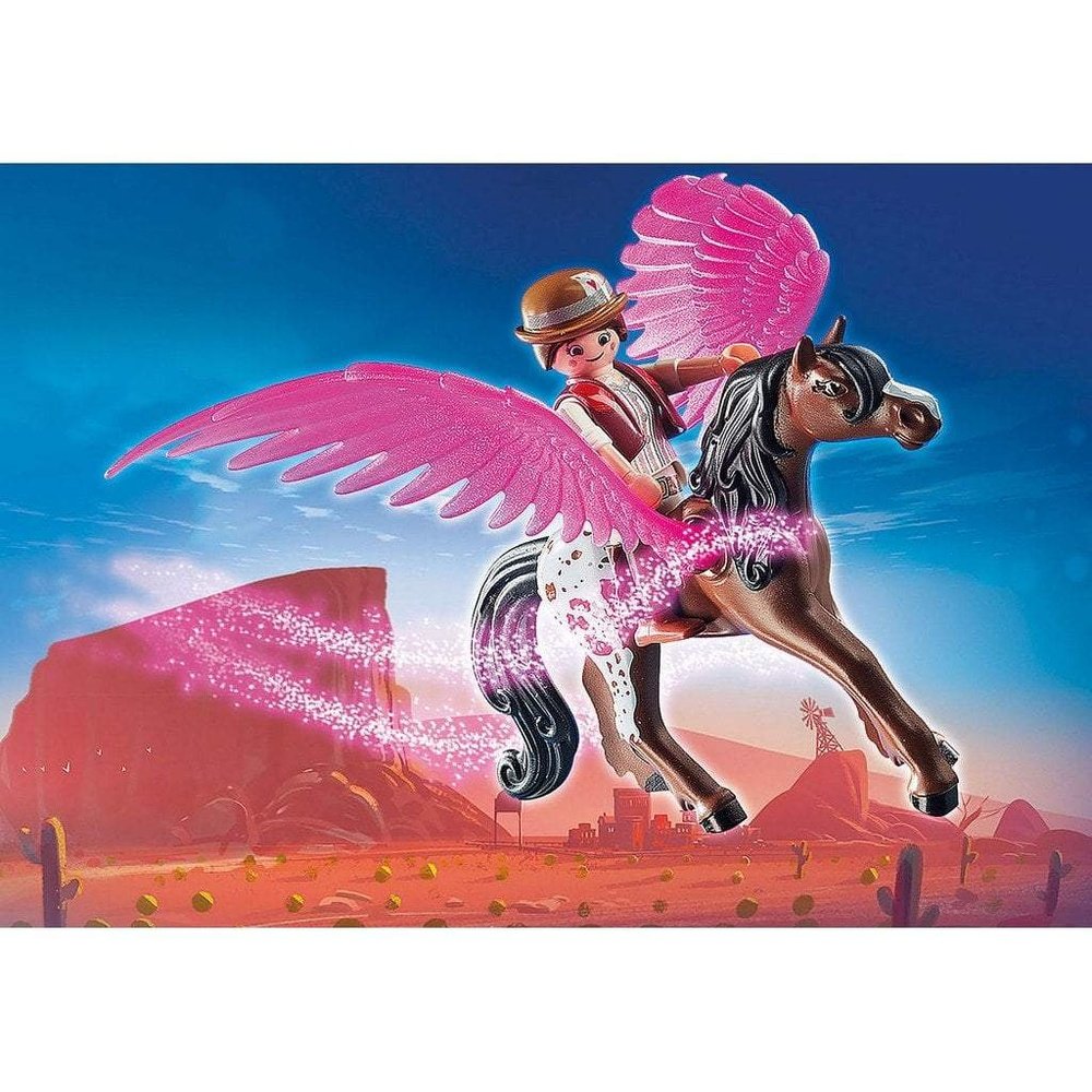 Playmobil The Movie Marla and Del with Flying Horse 70074