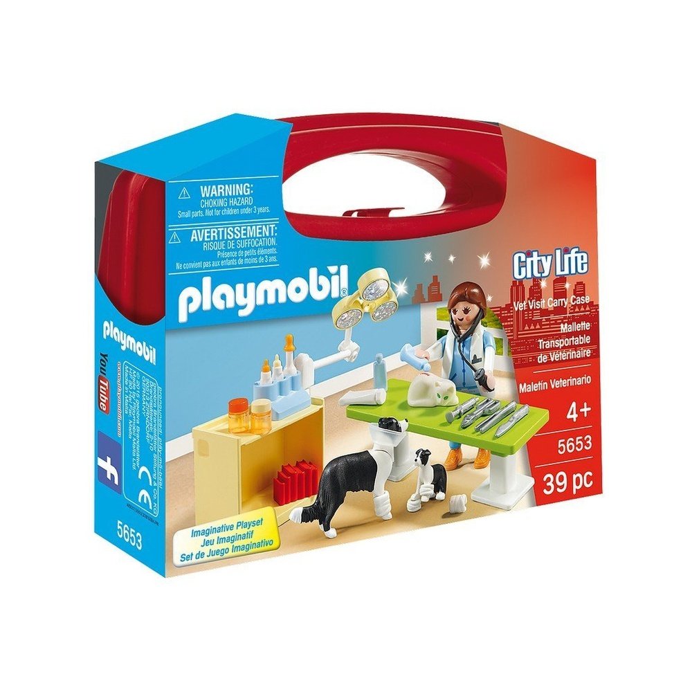 Playmobil Vet Visit Carry Case 5653