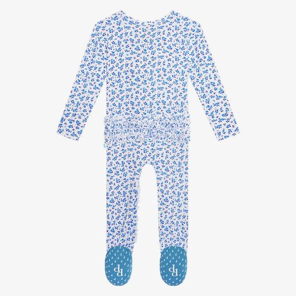 Posh Peanut Franklin Zipper Footie - Soft and Cozy Footed Pajamas for  Babies and Toddlers