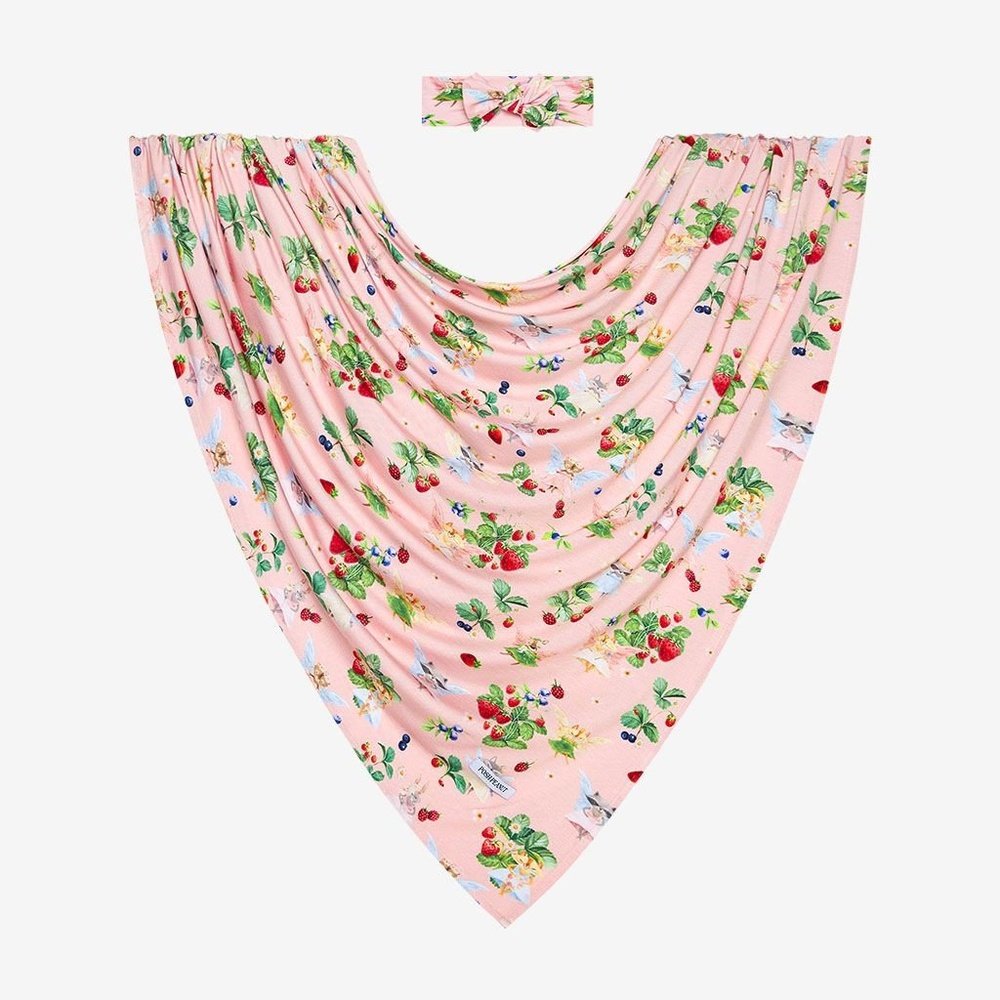 Posh Peanut Annabelle Swaddle & Headband Set