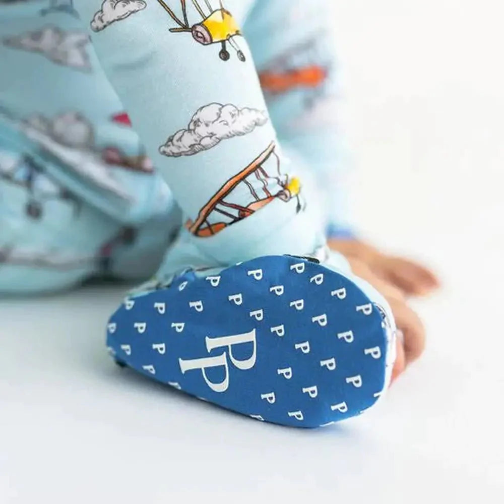 Posh Peanut Apparel & Gifts Posh Peanut Flyer Zippered Footie One Piece