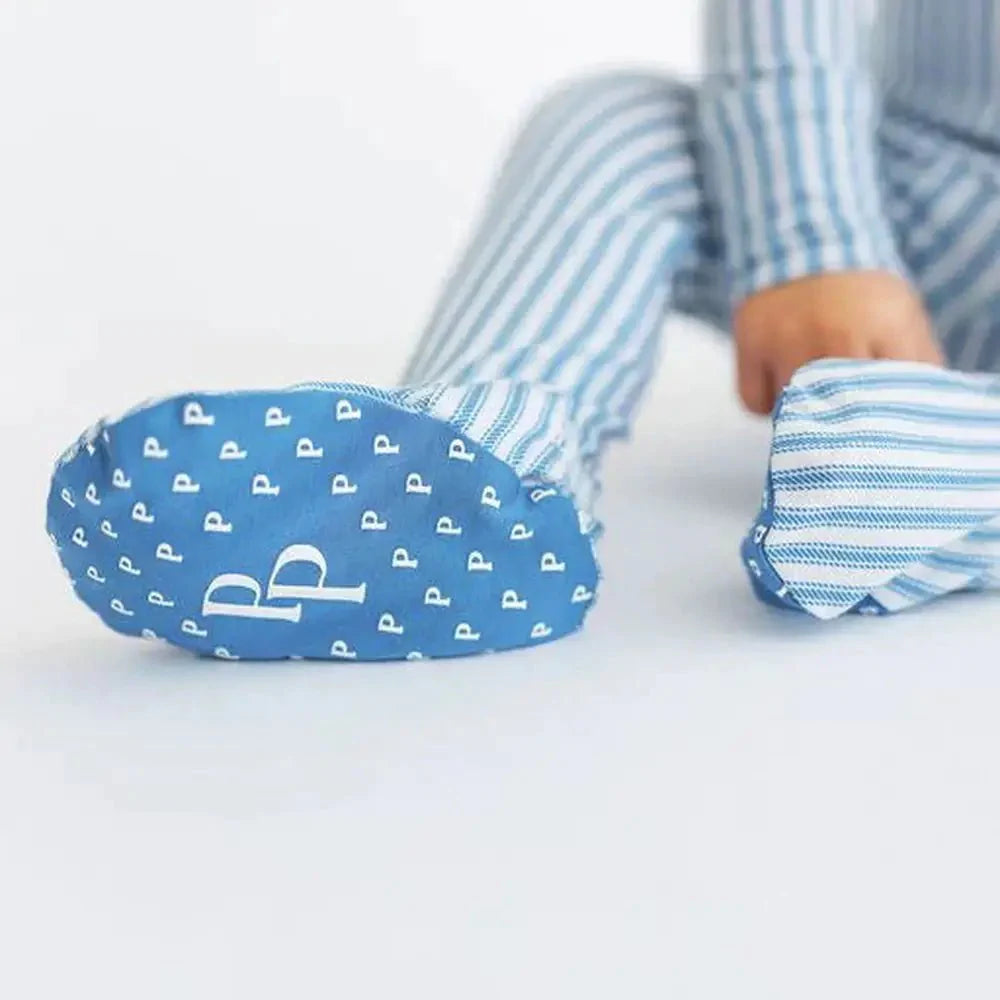Posh Peanut Apparel & Gifts Posh Peanut Harrison Zippered Footie One Piece