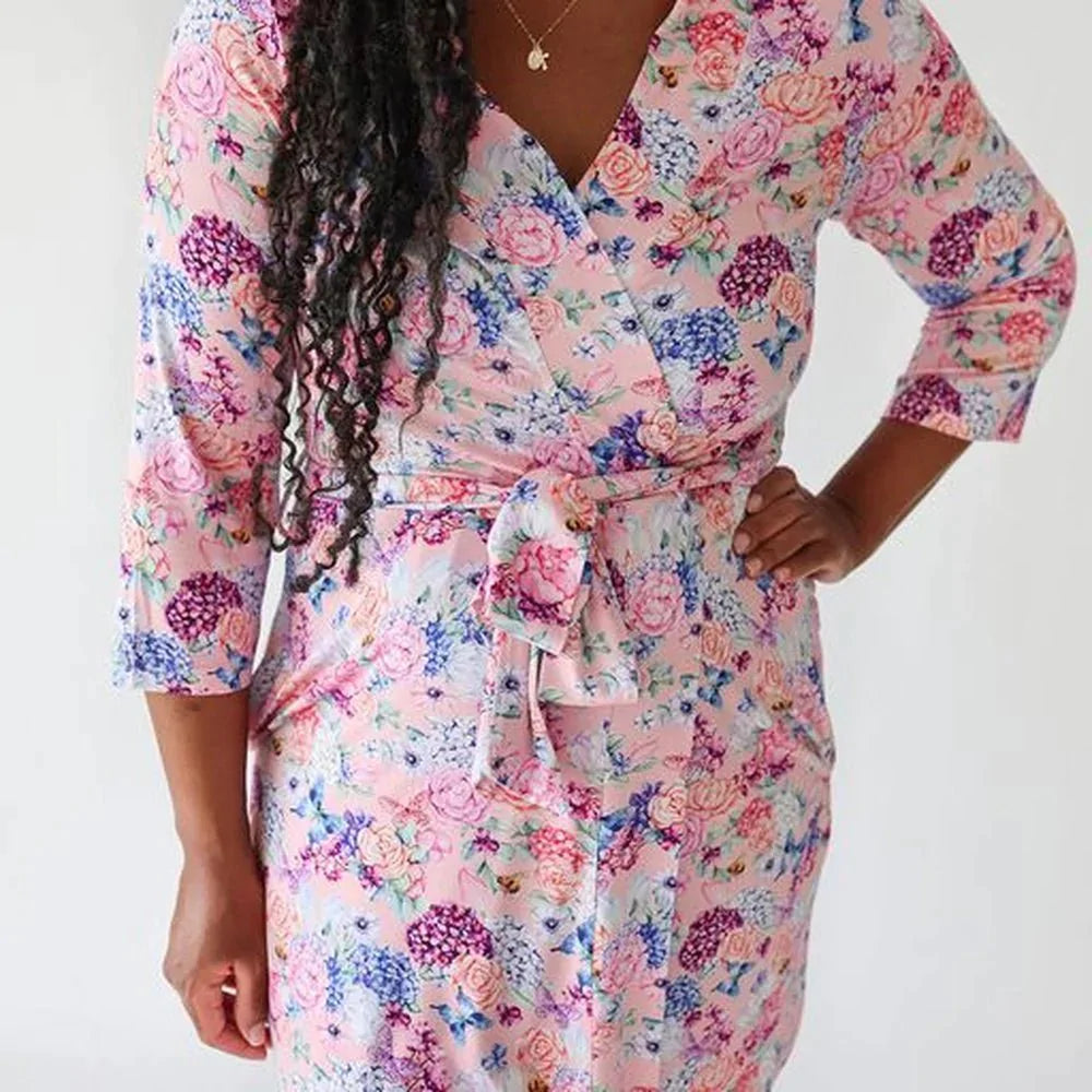 Posh Peanut Apparel & Gifts Posh Peanut Mommy Robe Lyric