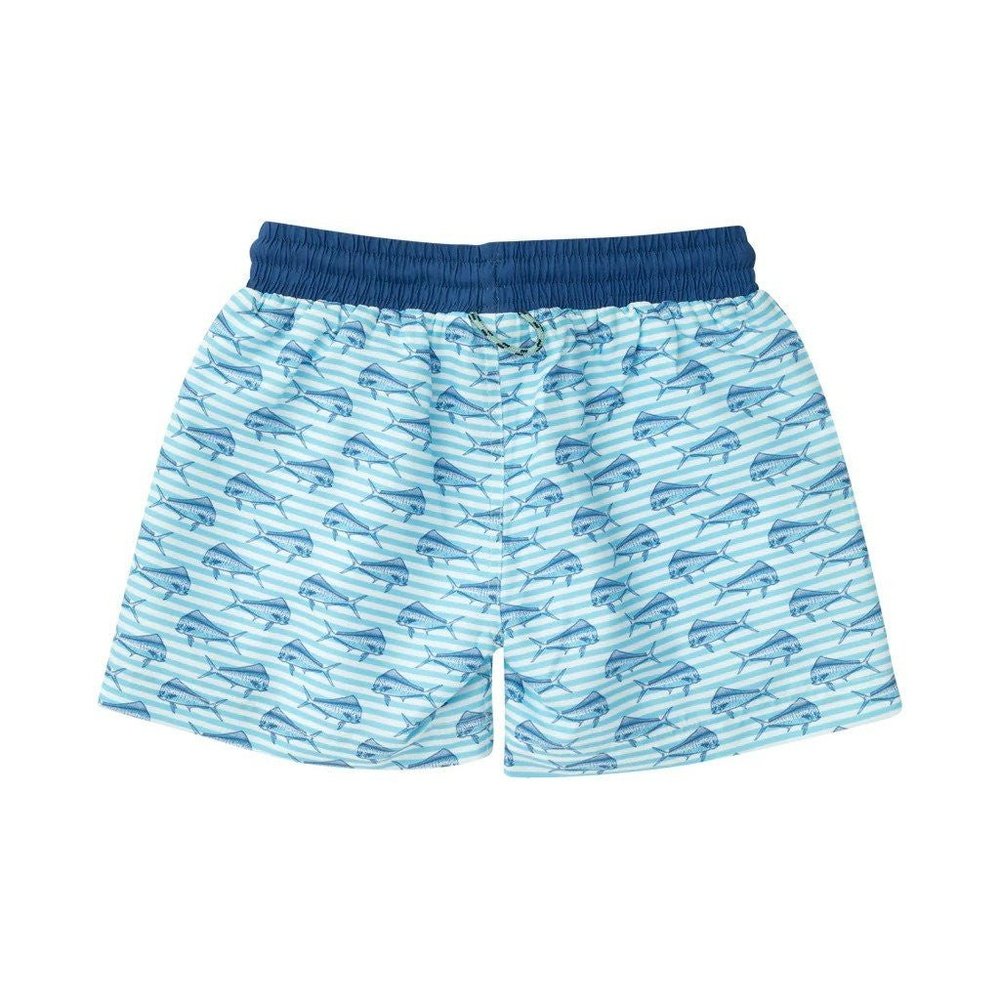 Prodoh Apparel & Gifts Prodoh Boogie Board Swim Trunk in Tropical Breeze Mahi Print
