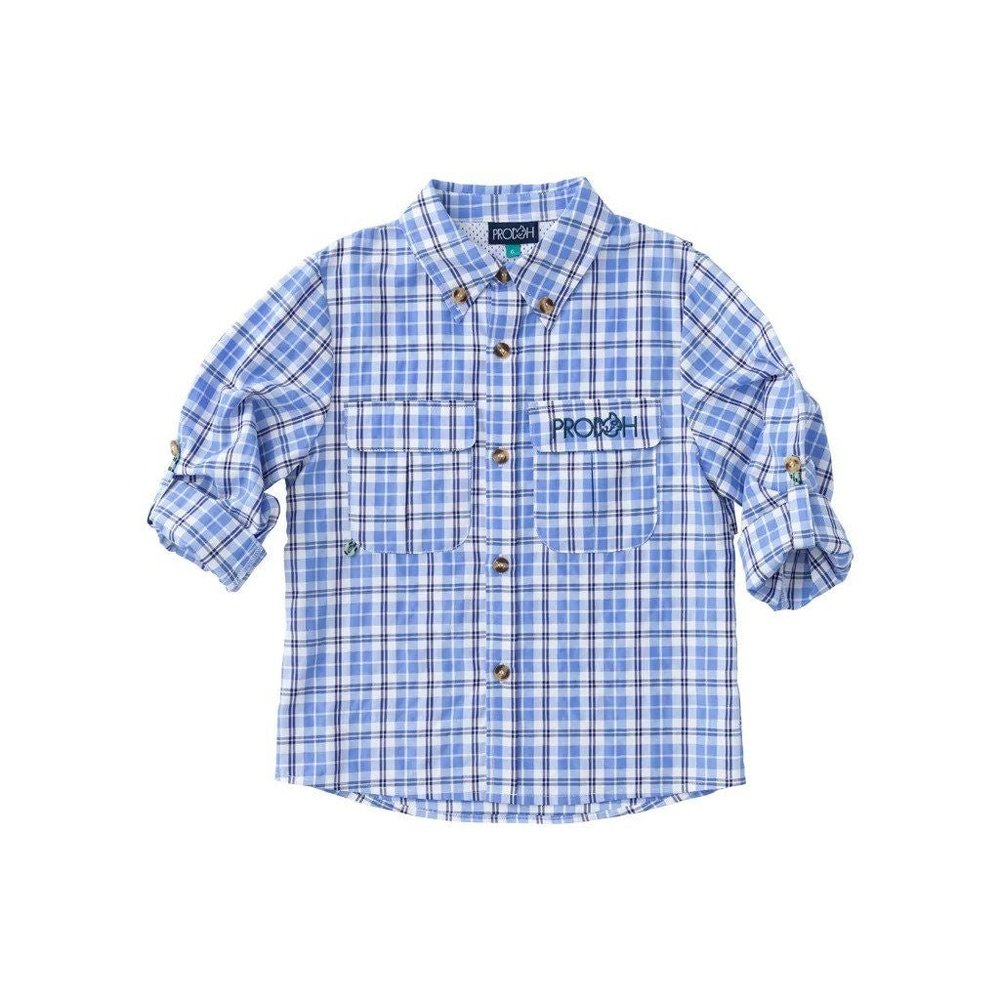 Prodoh Boys Founders' Fishing Shirt Dutch Canal Plaid