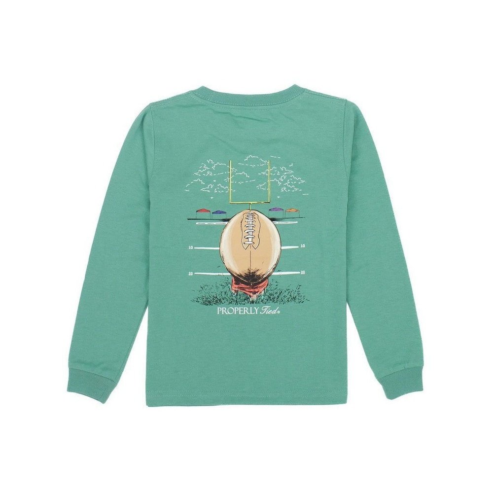Properly Tied Lil Ducklings Field Goal Long Sleeve Tee