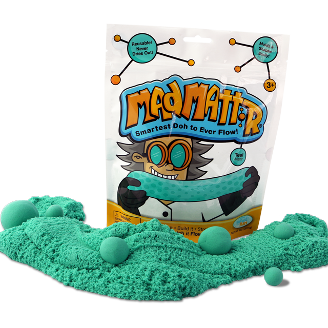 Relevant Play Mad Mattr Sculpting Smart Doh Teal