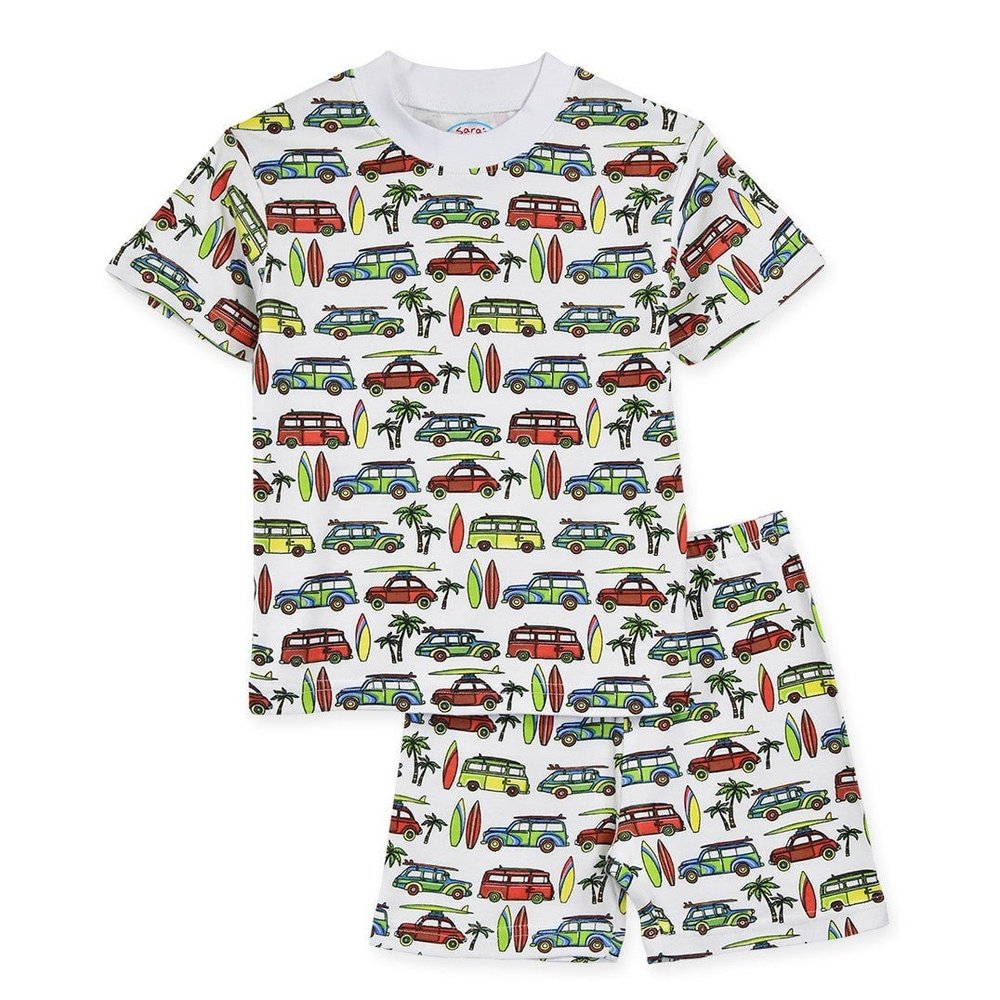 Sara's Prints Surf Trip Boys Short Pajama babysupermarket